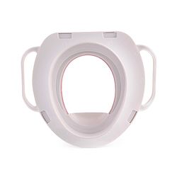 Babyhug Soft Potty Seat With Handle Star Print - Pink