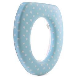 Babyhug Soft Cushioned Baby Potty Seat Star Print - Blue