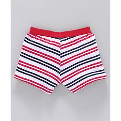 Babyhug Cotton Brief Striped & Printed Pack of 3 - Yellow  Red
