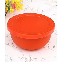 Babyhug Stainless Steel Spill Proof Bowl Set Of 2 With Spoon (Colour May Vary)