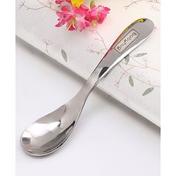 Babyhug Stainless Steel Spill Proof Bowl Set Of 2 With Spoon (Colour May Vary)