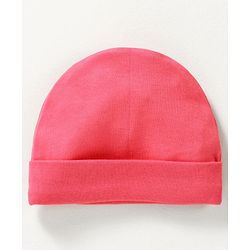 Babyhug 100% Cotton Cap Doll Applique - Pink