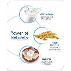Babyhug Milk Protein Formula Daily Full Body and Face Moisturizing Milky Cream Ideal for Newborn Baby'S Delicate Skin - 50 g