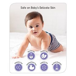 Babyhug Milk Protein Formula Daily Moisturising Milky Lotion Mild & Gentle Formula For Newborn Baby - 200 ml