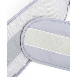 Babyhug Cherish 5-in-1 Hip Seat Baby Carrier:  Ergonomic design with padded straps, Breathable fabric, Foldable head support, storage pockets, and 5 carrying positions for babies up to 15 kg-Grey