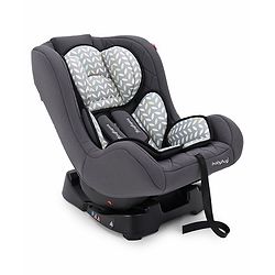 Babyhug Expedition ECE R44/04 Safety Certified 3 in 1 Convertible Car Seat With Recliner with 1 Year Warranty - Grey