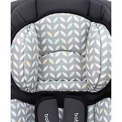 Babyhug Expedition ECE R44/04 Safety Certified 3 in 1 Convertible Car Seat With Recliner with 1 Year Warranty - Grey