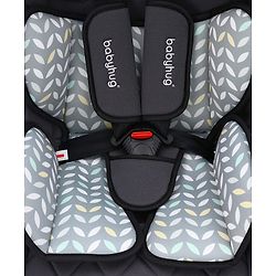 Babyhug Expedition ECE R44/04 Safety Certified 3 in 1 Convertible Car Seat With Recliner with 1 Year Warranty - Grey