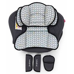 Babyhug Expedition ECE R44/04 Safety Certified 3 in 1 Convertible Car Seat With Recliner with 1 Year Warranty - Grey