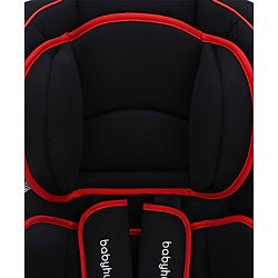 Babyhug Expedition ECE R44/04 Safety Certified 3 in 1 Convertible Car Seat With Recliner with 1 Year Warranty - Grey