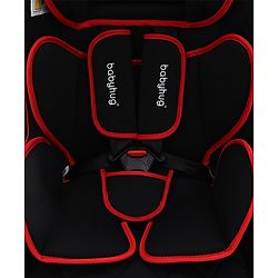 Babyhug Expedition ECE R44/04 Safety Certified 3 in 1 Convertible Car Seat With Recliner with 1 Year Warranty - Grey