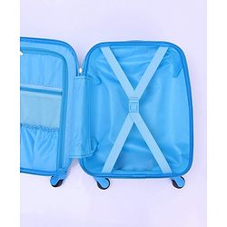 Babyhug Kid's Small 1 Day Trip Trolley Bag Puppy Print - 18 Inches| Shock Resistant| Telescopic Handle| Water Resistant| Easy Zipper Closure| Durable Wheels