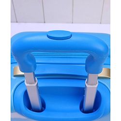 Babyhug Kid's Small 1 Day Trip Trolley Bag Bird Print - 18 Inches| Shock Resistant| Telescopic Handle| Water Resistant| Easy Zipper Closure| Durable Wheels