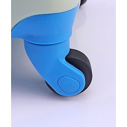 Babyhug Kid's Small 1 Day Trip Trolley Bag Bird Print - 18 Inches| Shock Resistant| Telescopic Handle| Water Resistant| Easy Zipper Closure| Durable Wheels