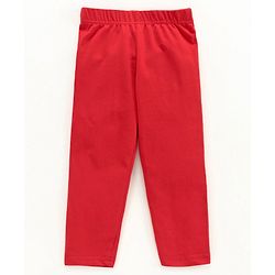 Babyhug Full Length Leggings - Red