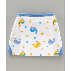 Babyhug Muslin Cloth Nappy Set of 5 Extra Small - Multicolor Printed