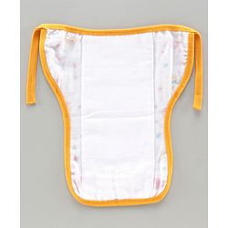 Babyhug Muslin Cloth Nappy Set of 5 Extra Small - Multicolor Printed