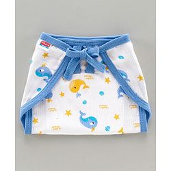 Babyhug Muslin Cloth Nappy Set of 5 Extra Small - Multicolor Printed