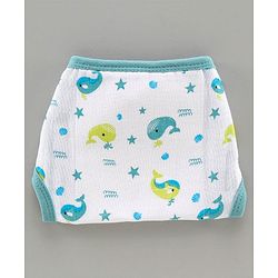 Babyhug Muslin Cloth Nappy Set of 5 Extra Small - Multicolor Printed
