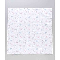 Babyhug Muslin Cloth Nappy Set of 5 Small - Multicolor Printed