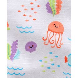 Babyhug 100% Cotton Flutter Sleeves Onesies Multiprint Pack of 5 - Multicolor