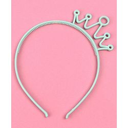 Babyhug Hair Band Crown Applique - Green
