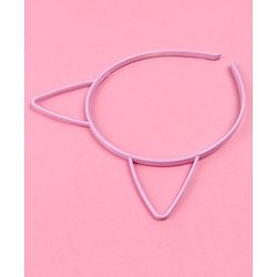 Babyhug Hair Band Cat Ear Applique - Purple