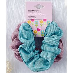 Babyhug Hair Rubber Band Pack of 2 - Pink & Blue
