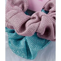 Babyhug Hair Rubber Band Pack of 2 - Pink & Blue