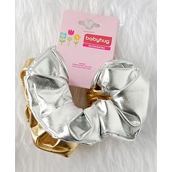 Babyhug Hair Rubber Band Pack of 2 - Silver & Golden