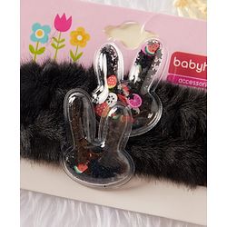 Babyhug Hair Rubber Pack of 2 - Black