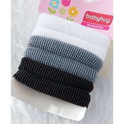 Babyhug Hair Rubber For Pony Tail 6 pc