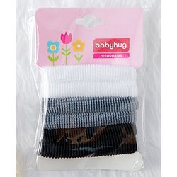 Babyhug Hair Rubber For Pony Tail 6 pc