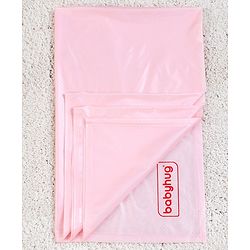 Babyhug Plastic Sheet Large Size  - Pink