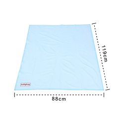 Babyhug Plastic Sheet Large Size  - Blue