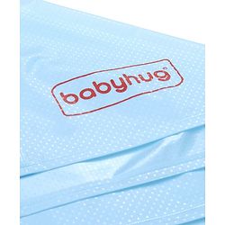Babyhug Plastic Sheet Large Size  - Blue