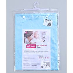Babyhug Plastic Sheet Large Size  - Blue