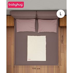 Babyhug Plastic Sheet Large Size  - Pink