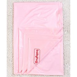 Babyhug Plastic Sheet Large Size  - Pink