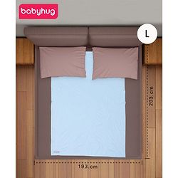 Babyhug Plastic Sheet Large Size  - Pink