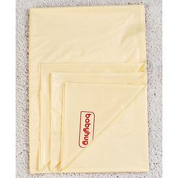Babyhug Plastic Sheet Large Size  - Pink