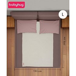 Babyhug Plastic Sheet Large Size  - Pink