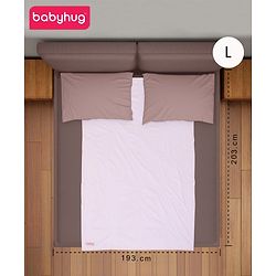 Babyhug Plastic Sheet Large Size  - Pink