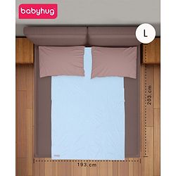 Babyhug Plastic Sheet Large Size  - Pink