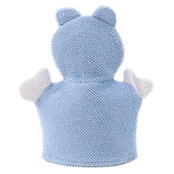 Babyhug Duck Shape Bath Glove With Attached Loofah - Yellow