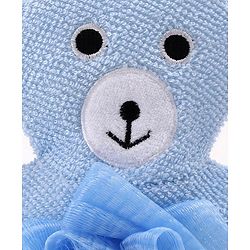 Babyhug Duck Shape Bath Glove With Attached Loofah - Yellow