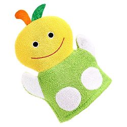 Babyhug Fruit Shape Bath Glove - Green