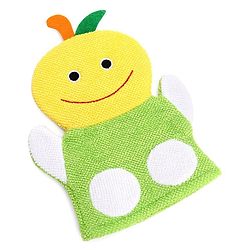 Babyhug Fruit Shape Bath Glove - Green