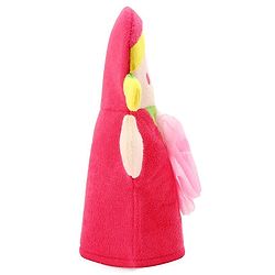 Babyhug Doll Shape Bath Glove With Attached Loofah - Pink