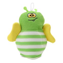 Babyhug Bee Shape Bath Glove - Green